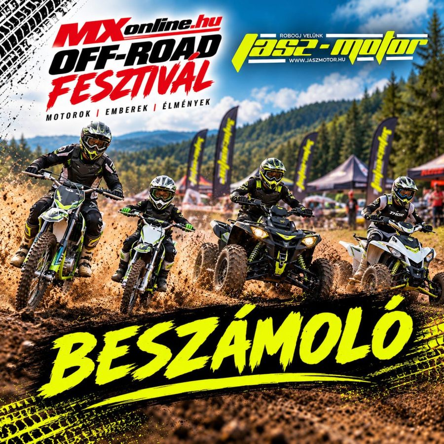 Motocross, sztárpilóták és rengeteg érdeklődő: Így zártuk az MXOnline Off-Road Fesztivált