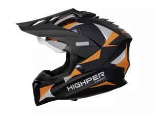 jaszmotor_webshop_highper_x_enduro_bukosisak_felnyithato_plexivel_+_ajandek_pinlock_(matt_fekete-narancs-szurke) galéria