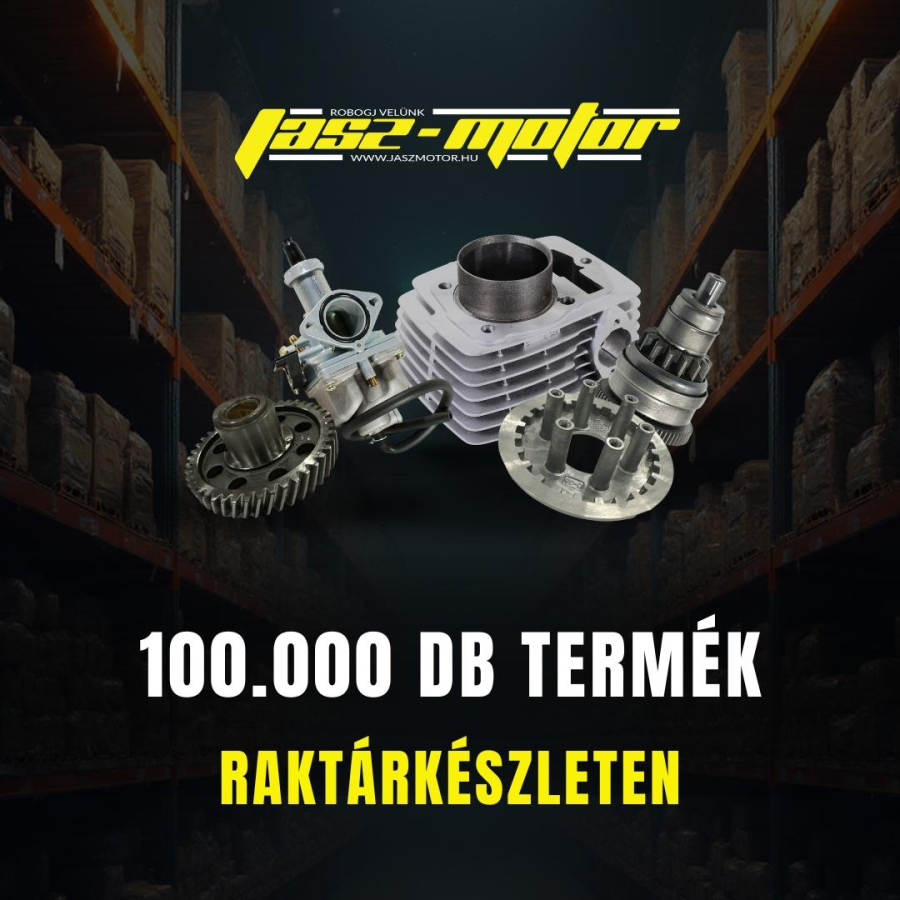 100 ezer termék a Jász-Motor raktárán