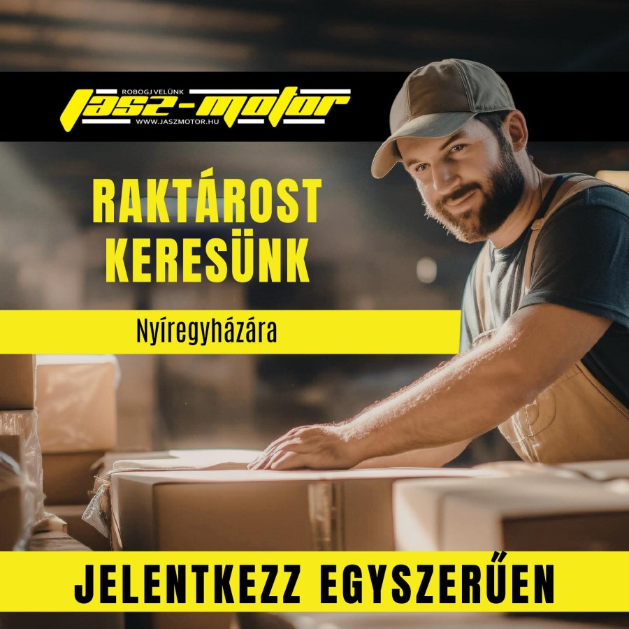 Raktáros kollégát keresünk nyíregyházi üzletünkbe