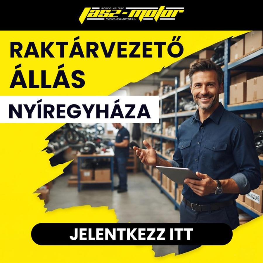 Raktárvezető kollégát keresünk Nyíregyházára