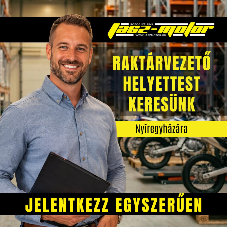 Raktárvezető helyettes kollégát keresünk Nyíregyházára