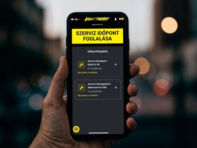 Megérkezett az új szerviz időpontfoglaló rendszerünk