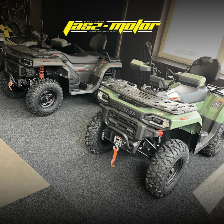 A GOES Terrox 550L már elérhető a Jász-motor kínálatában!