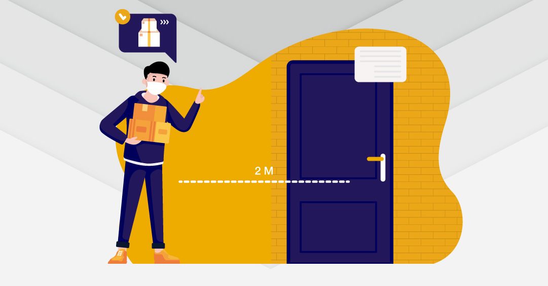 Érintésmentes kiszállítás!