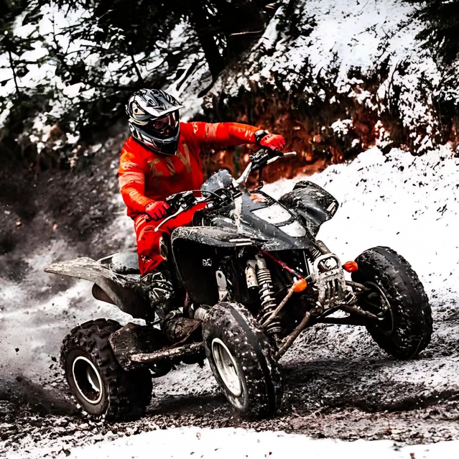 Téli quadozás – ezekre figyelj