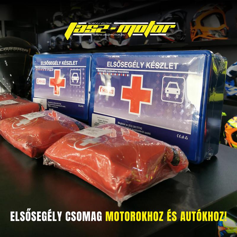 Te tudtad, hogy kötelező? Elsősegély csomag – elérhető a Jász Motornál