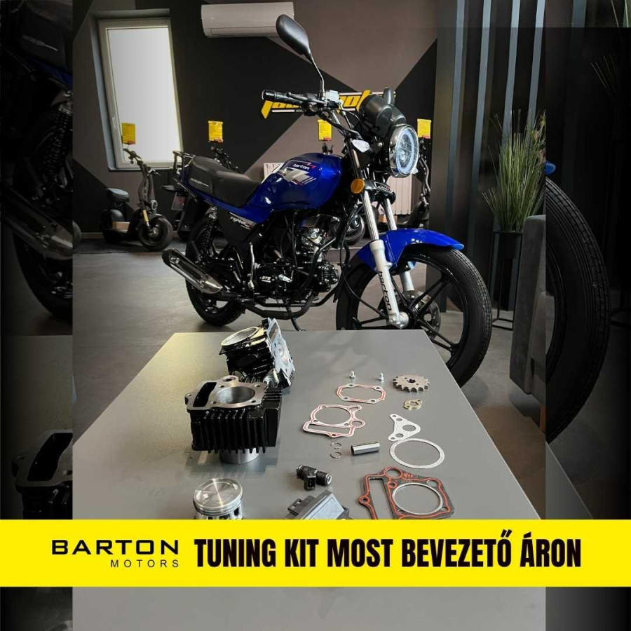 Megérkeztek a Barton tuning kitek – 50 köbcentiből 90!