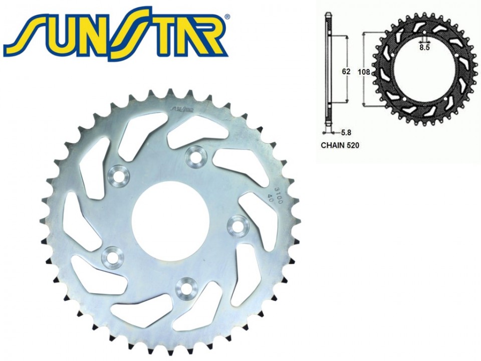 jaszmotor_webshop_lanckerek_hatso_sunstar_sunr1-3100_(520_-_40_fogas)