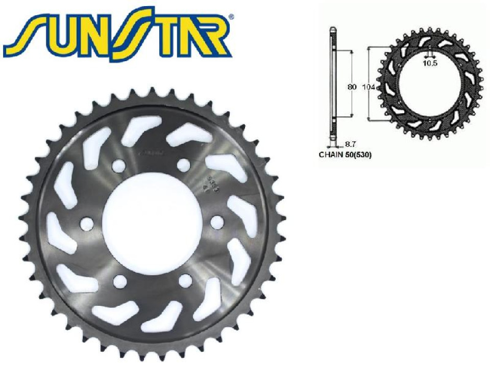 jaszmotor_webshop_lanckerek_hatso_sunstar_sunr1-5353_<br>(530_-_41_fogas)