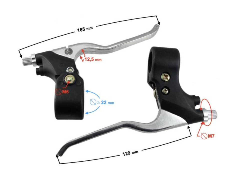 jaszmotor_webshop_fekkar_szett_pocket_bike_<br>(bal-jobb)