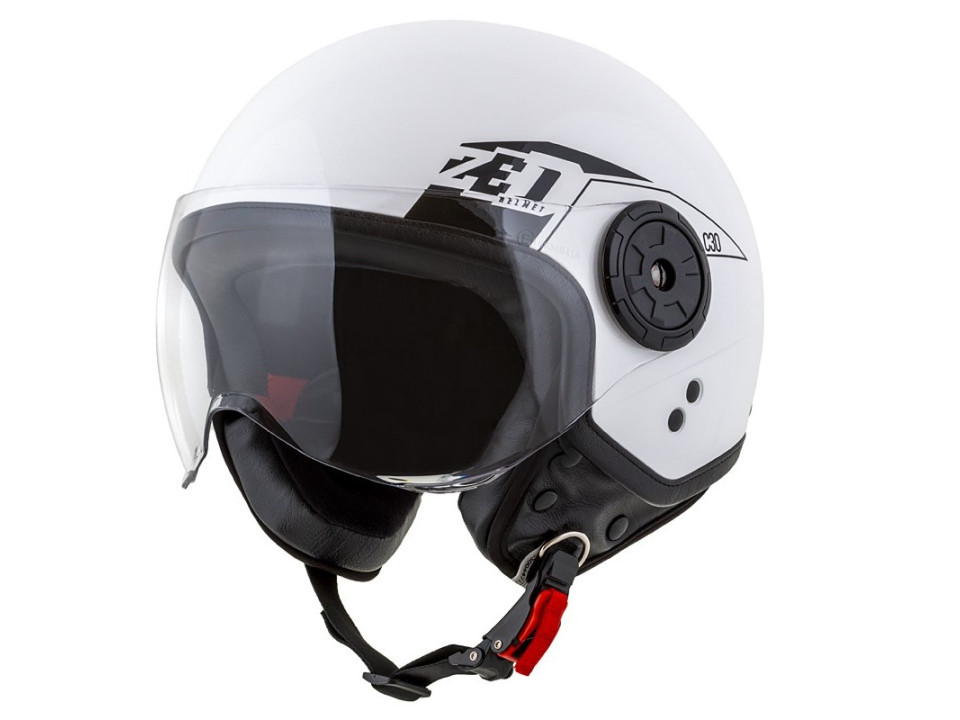 Zed C30 Nyitott Bukósisak (Fehér)