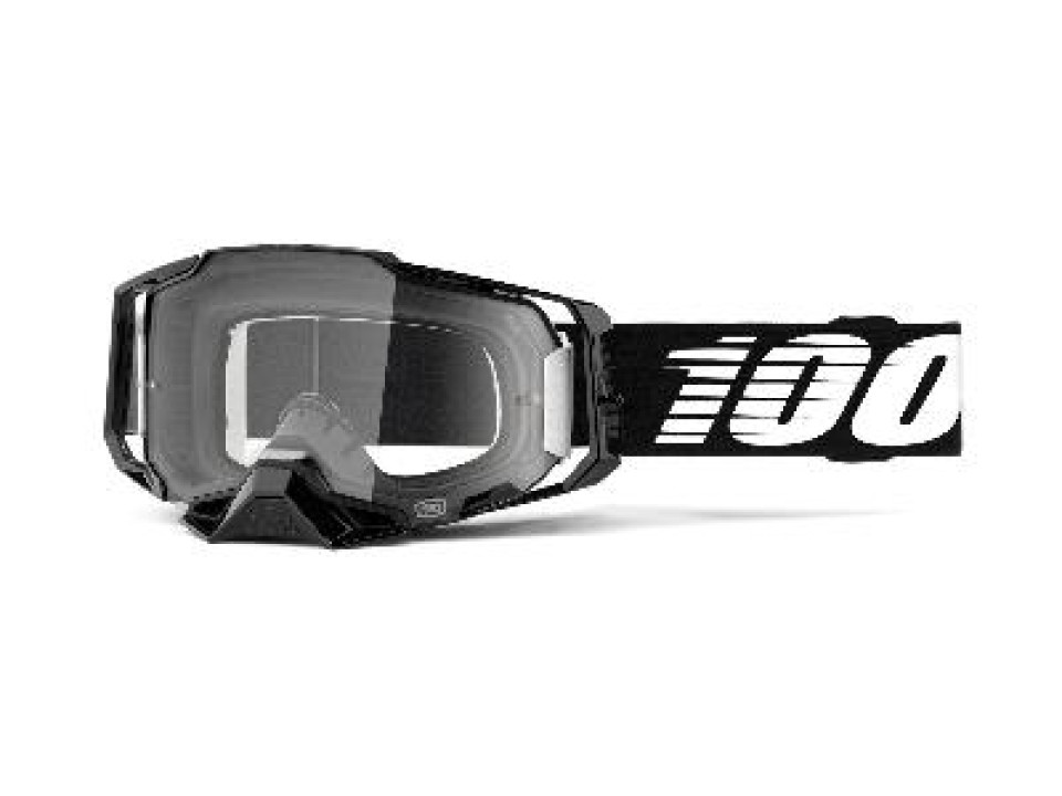 jaszmotor_webshop_100%_-_armega_szemuveg_<br>(fekete)_-_Átlatszo_plexivel