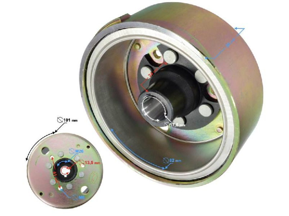 jaszmotor_webshop_gyujtas_forgoresz_<br>(lendkerek)_barton_falcon_2t_50ccm