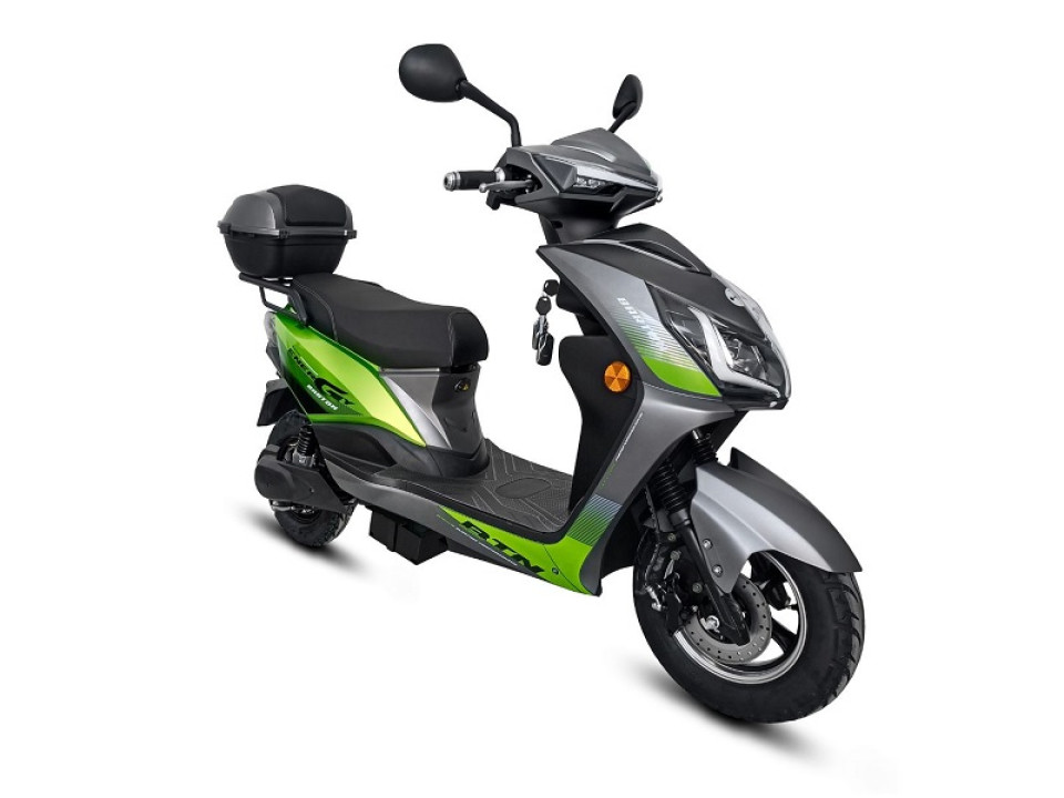 jaszmotor_webshop_barton_energy_2.0_elektromos_robogo_<br>(Új)_-_szurke-zold