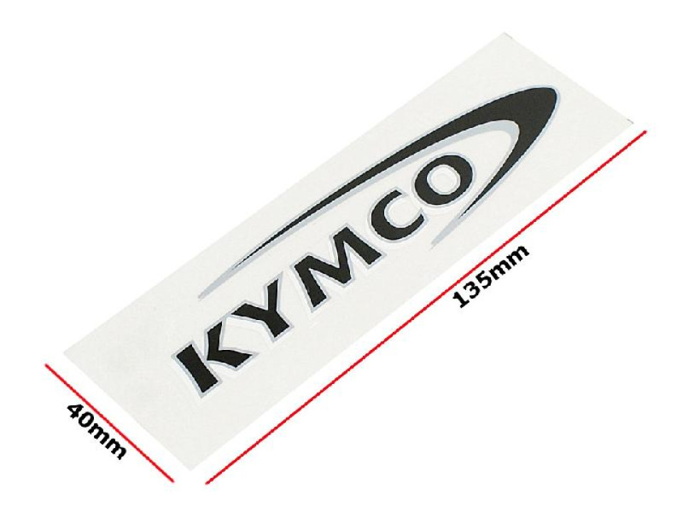 jaszmotor_webshop_kymco_matrica_<br>(135x40mm)_-_<br>(fekete)