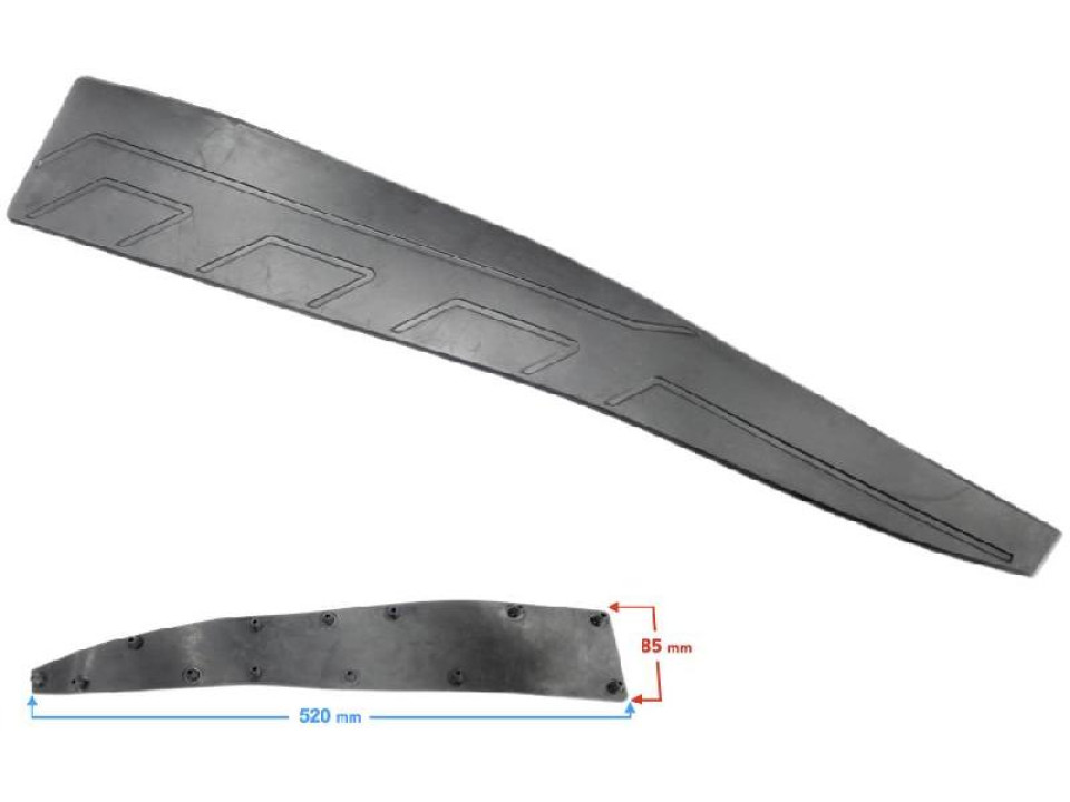 jaszmotor_webshop_labtarto_burkolat_jobb_also_voge_sr125_<br>(fekete)