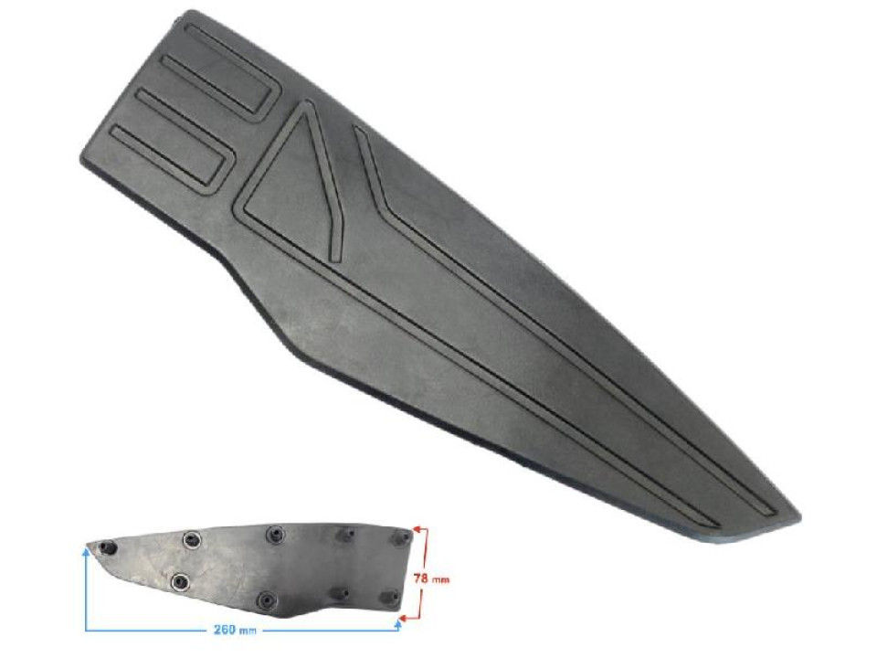 jaszmotor_webshop_labtarto_burkolat_bal_voge_sr125_<br>(fekete)