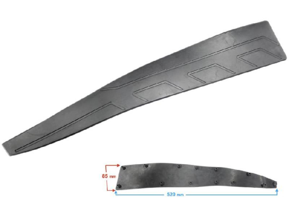 jaszmotor_webshop_labtarto_burkolat_bal_also_voge_sr125_<br>(fekete)