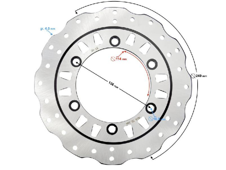jaszmotor_webshop_fektarcsa_elso_barton_x-trail_125_<br>(240mm)_-_moretti