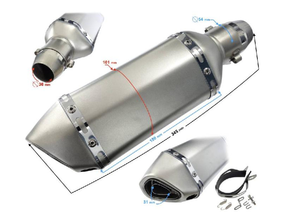 jaszmotor_webshop_kipufogo_dob_univerzalis_tuning_345mm_<br>(szurke,__tip13)