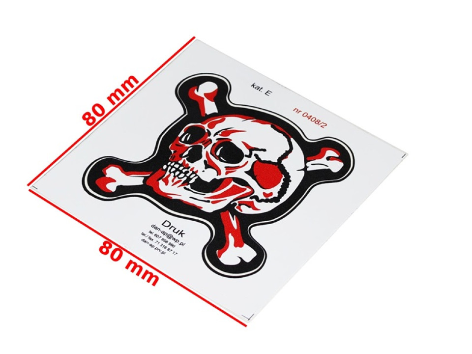 jaszmotor_webshop_koponya_matrica_<br>(fekete-piros-feher,__80_x_80mm)_-_mr