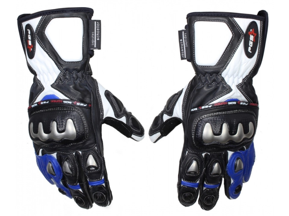 jaszmotor_webshop_pgs_-_786-1815_protektoros_motoros_kesztyu_<br>(fekete_-_feher-_kek)