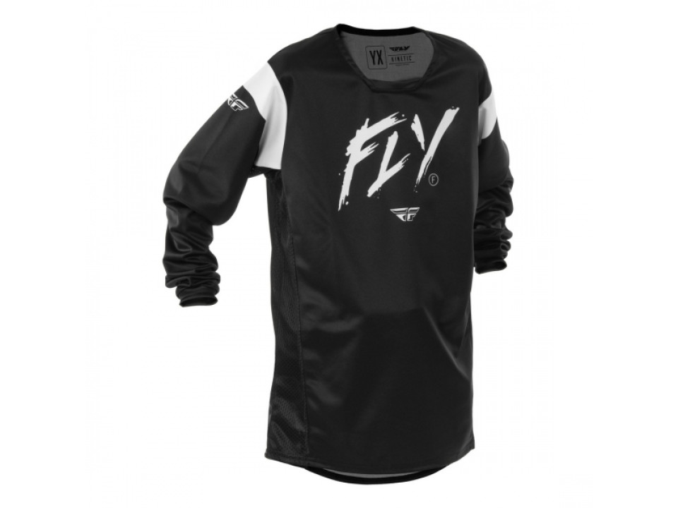 jaszmotor_webshop_fly_racing_-_kinetic_stoke_usa_2025_gyerek_mez_<br>(fekete_-_feher)