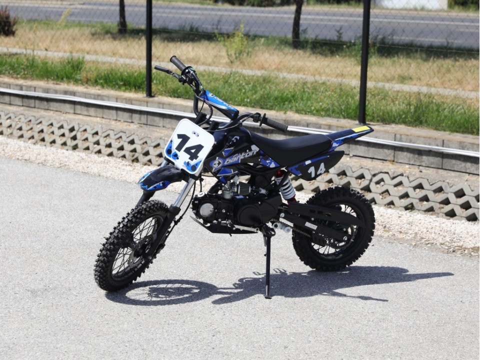 Tao DB14 Dirt Bike Cross motor 14-12" kerékkel - Kék szín