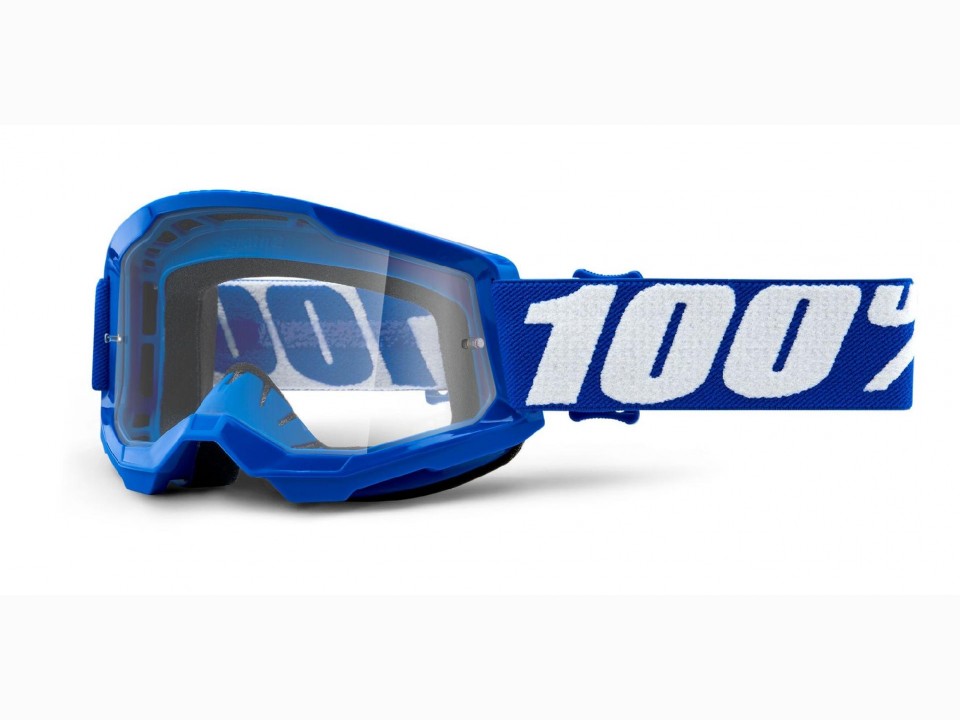 100% - Strata 2 USA Szemüveg - Kék - Átlátszó plexivel