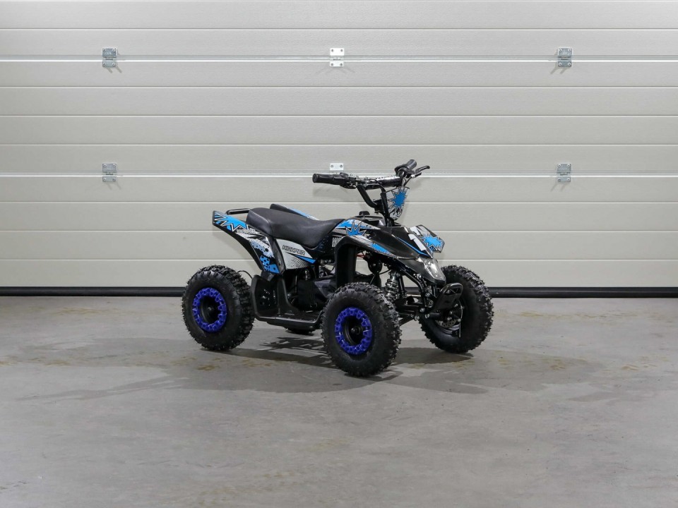 HIGHPER ATV-8E Pocket Elektromos gyerek Quad - Fekete - kék