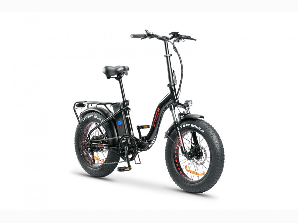 Z-TECH ZT-89D Összecsukható Fatbike 4.0 Elektromos Kerékpár (250W, 48V, 13Ah, Li-ion)
