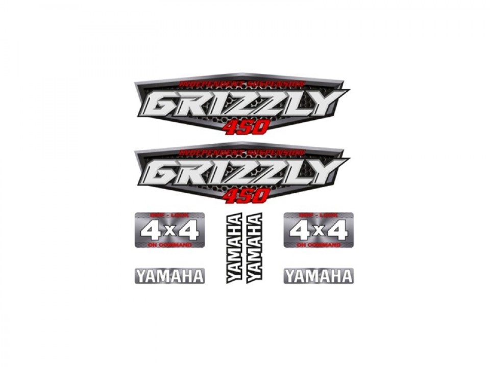 Matrica szett Yamaha Grizzly 450