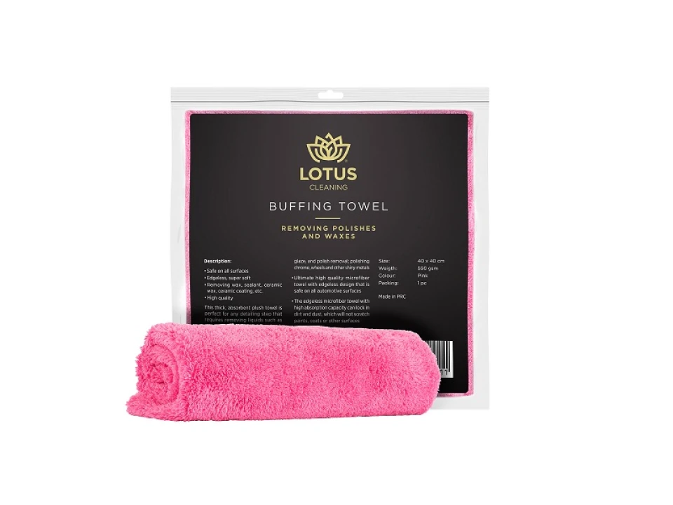 jaszmotor_webshop_lotus_pink_buffing_towel_-_extrapuha_mikroszalas_kendo