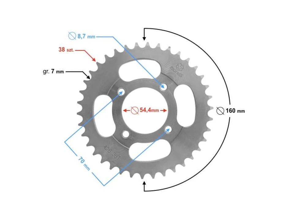 jaszmotor_webshop_hatso_lanckerek_428,_38t_ogar_-_moretti