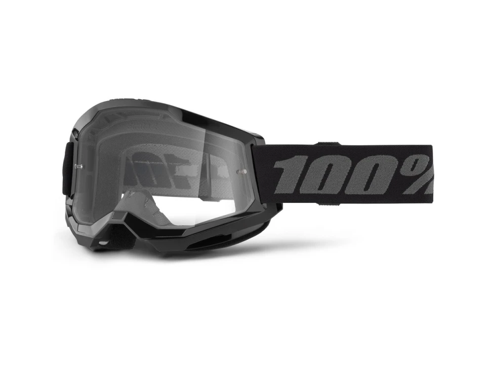 jaszmotor_webshop_100%_-_strata_2_usa_szemuveg_-_fekete_-_Átlatszo_plexivel_2024