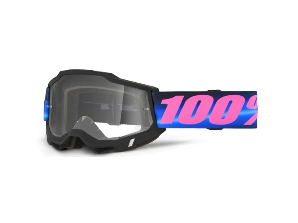 jaszmotor_webshop_100%_-_accuri_2_superdome_fekete_cross_szemuveg_-_Átlatszo_plexivel