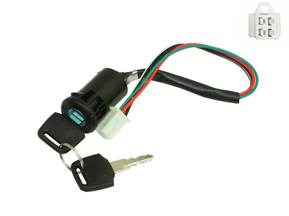 Gyújtáskapcsoló Univerzális 4 vezetékes (csatlakozós) - MR