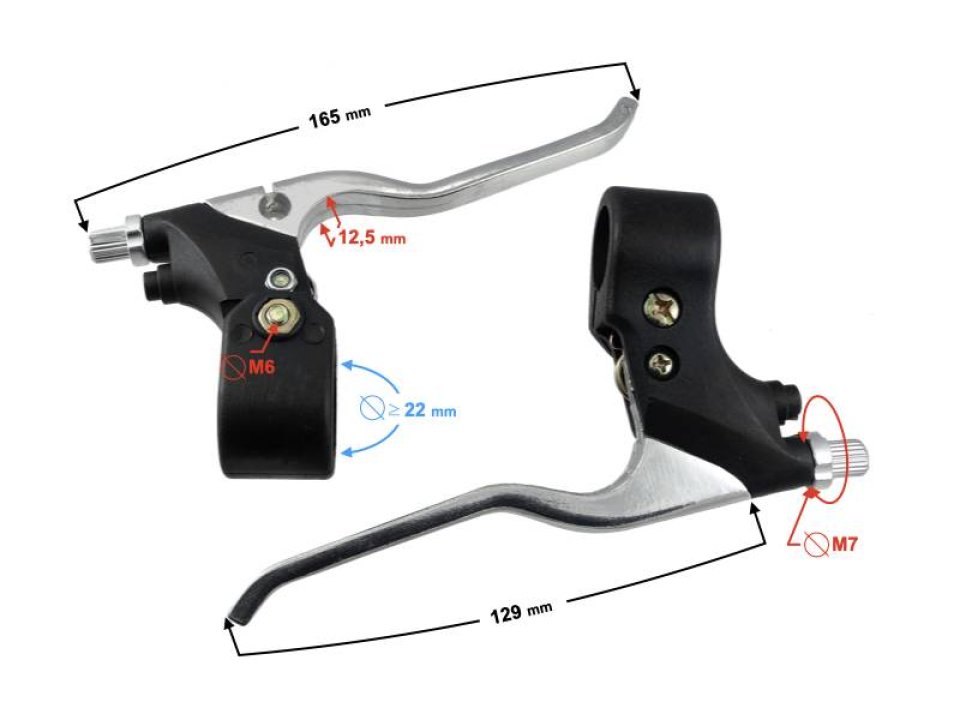 jaszmotor_webshop_fekkar_szett_pocket_bike_<br>(bal-jobb)