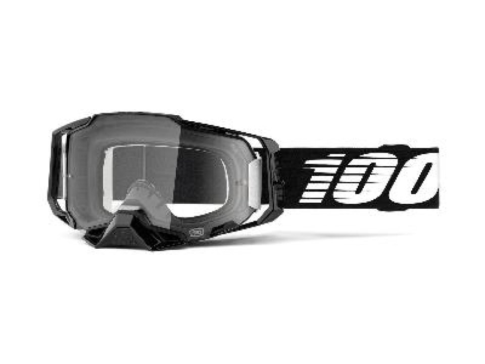 jaszmotor_webshop_100%_-_armega_szemuveg_<br>(fekete)_-_Átlatszo_plexivel