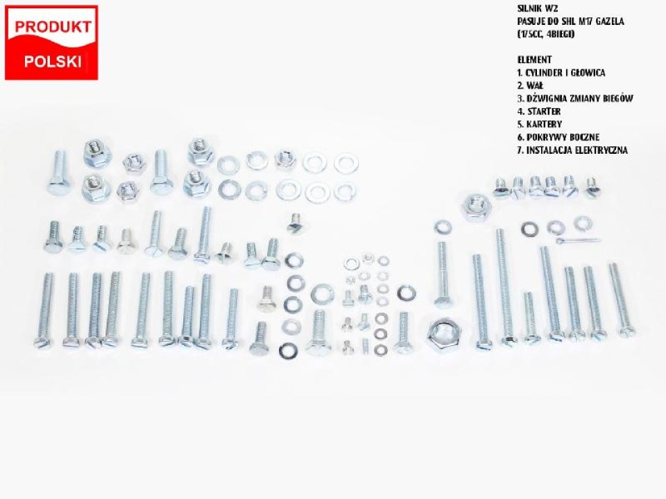 jaszmotor_webshop_csavar_szett_motorblokkhoz_shl_175_w2_<br>(made_in_poland)