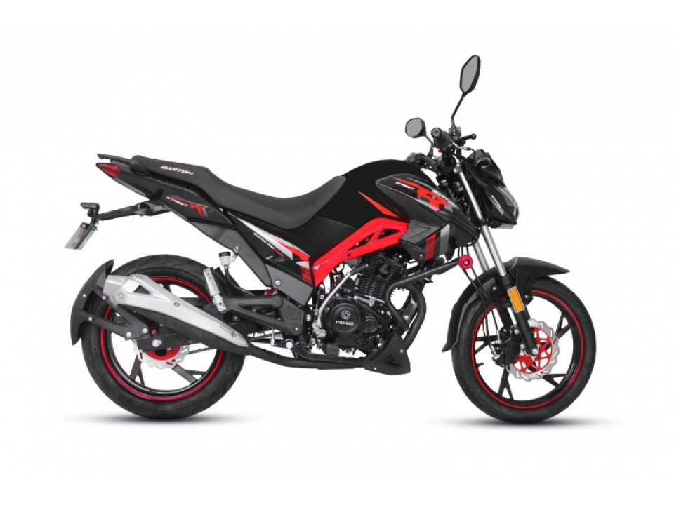 jaszmotor_webshop_barton_street-r_125_4t_motorkerekpar_<br>(Új)_-_piros-fekete