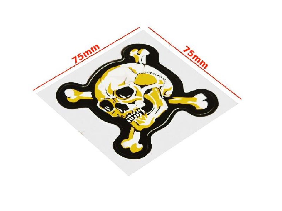 jaszmotor_webshop_koponyas_matrica_<br>(75_x_75_mm)_-_<br>(feher_-_sarga)_-_mr