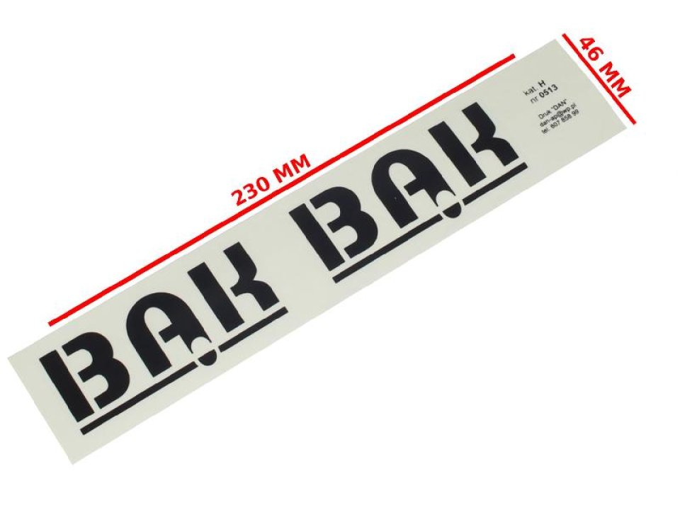 jaszmotor_webshop_wsk_bak_matrica_fekete_<br>(230_x_46_mm)_-_mr