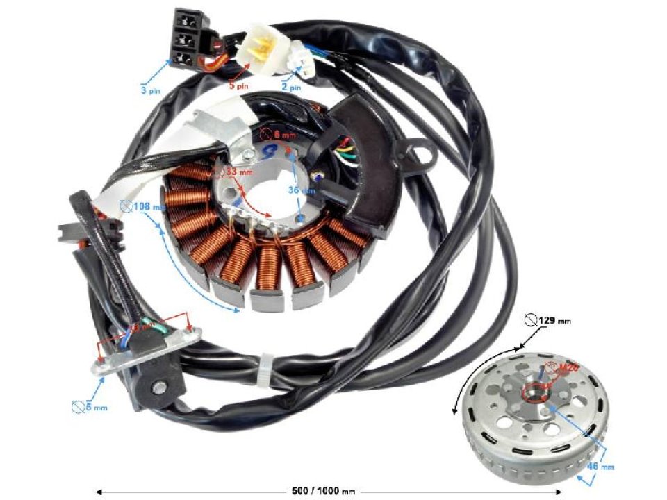 jaszmotor_webshop_gyujtas_alaplap_alloresz_+_forgoresz_<br>(lendkerek)_voge_sr125