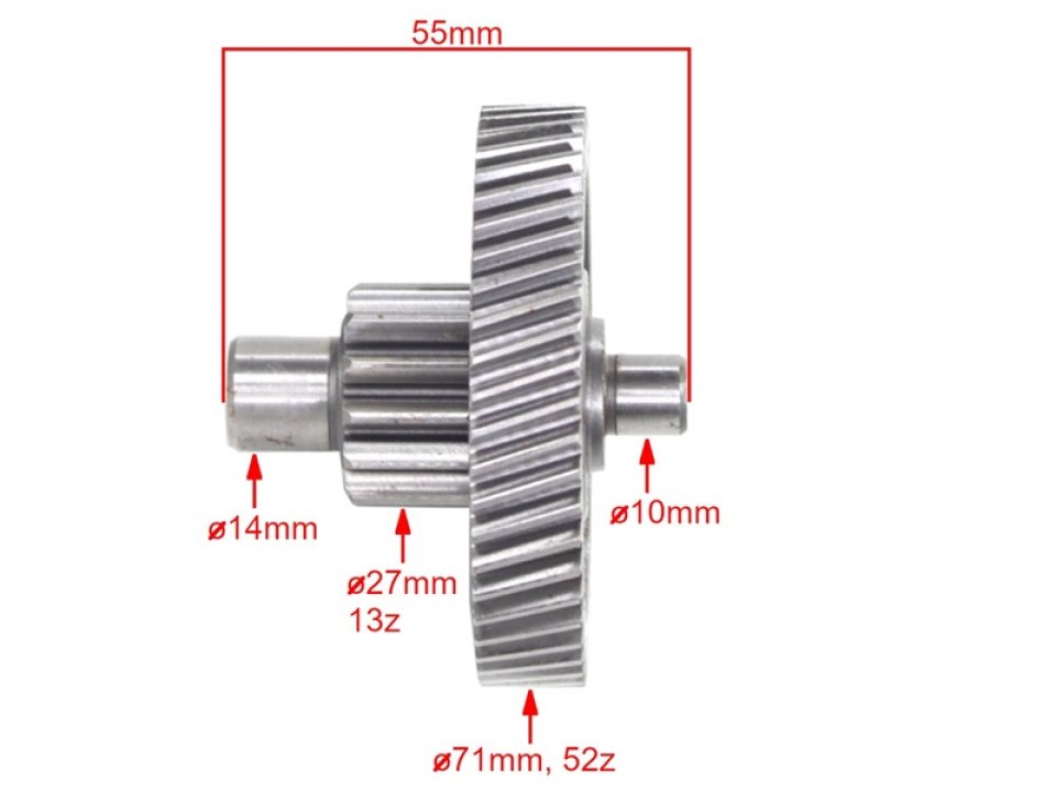 jaszmotor_webshop_vegattetel_fogaskerek_quantum_2t_<br>(52___13_fogas)_-_mr