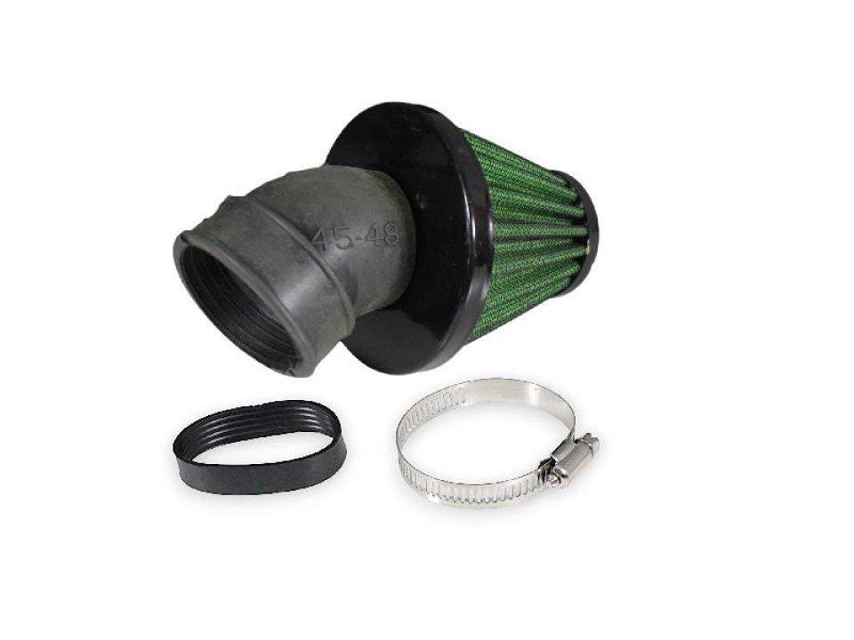 jaszmotor_webshop_levegoszuro_sport_40-45mm,__45_fokos_<br>(zold)_-_power_force