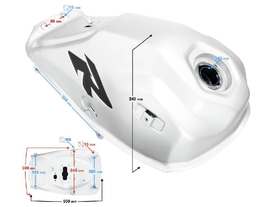 jaszmotor_webshop_benzintank_voge_300_rally_<br>(feher)