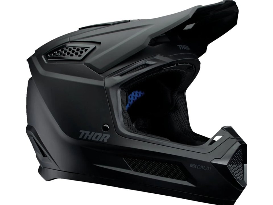 Thor Fleet Blackout Cross Bukósisak (Matt Fekete)