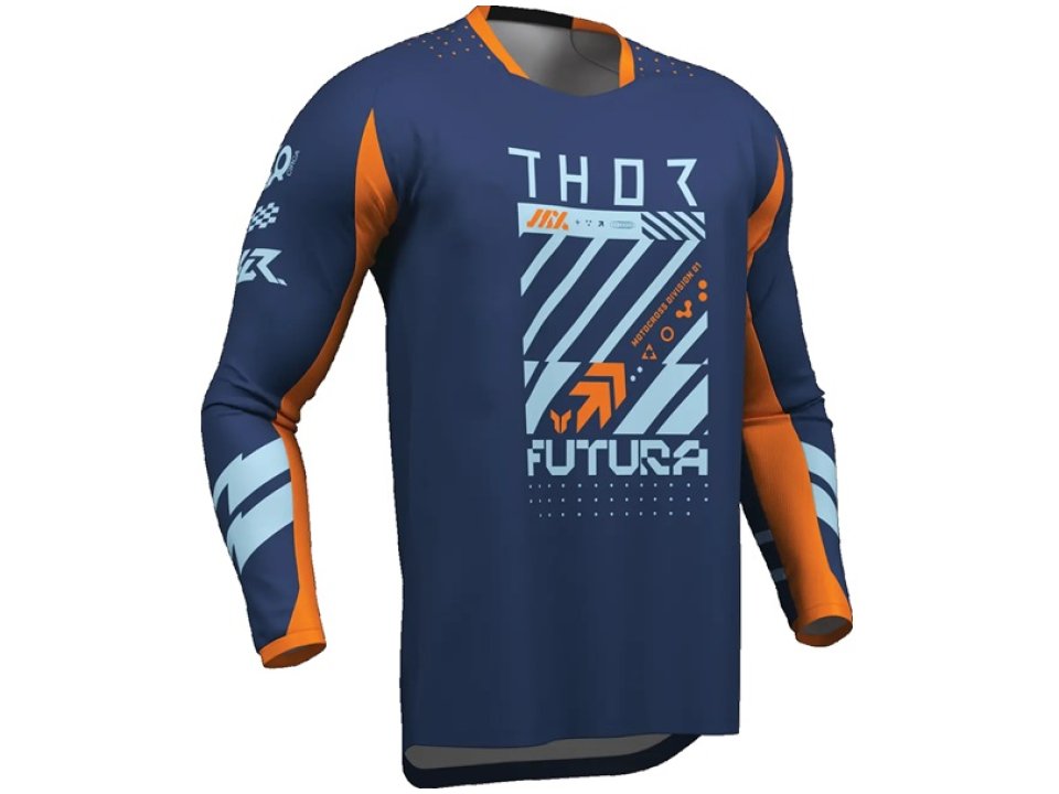 Thor Launchmode Futura motoros mez (Kék - Narancssárga)